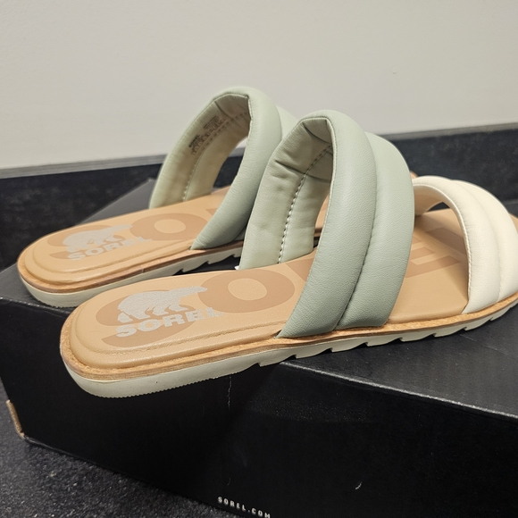 Sorel Women's Sandals - Sage and Cream - Picture 4 of 4